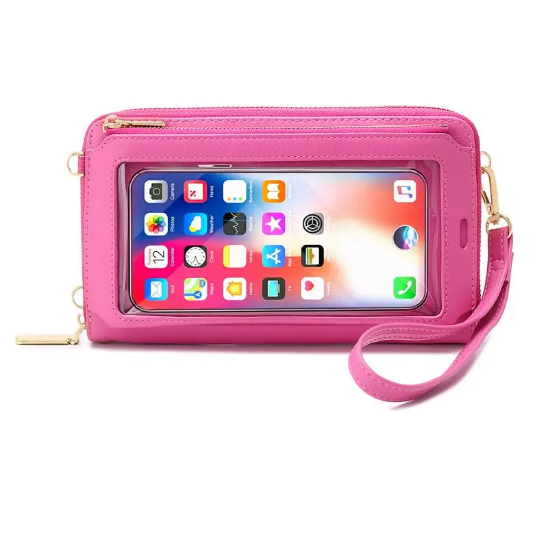 Cell Phone Purse Crossbody Bags for Women with Touchscreen
