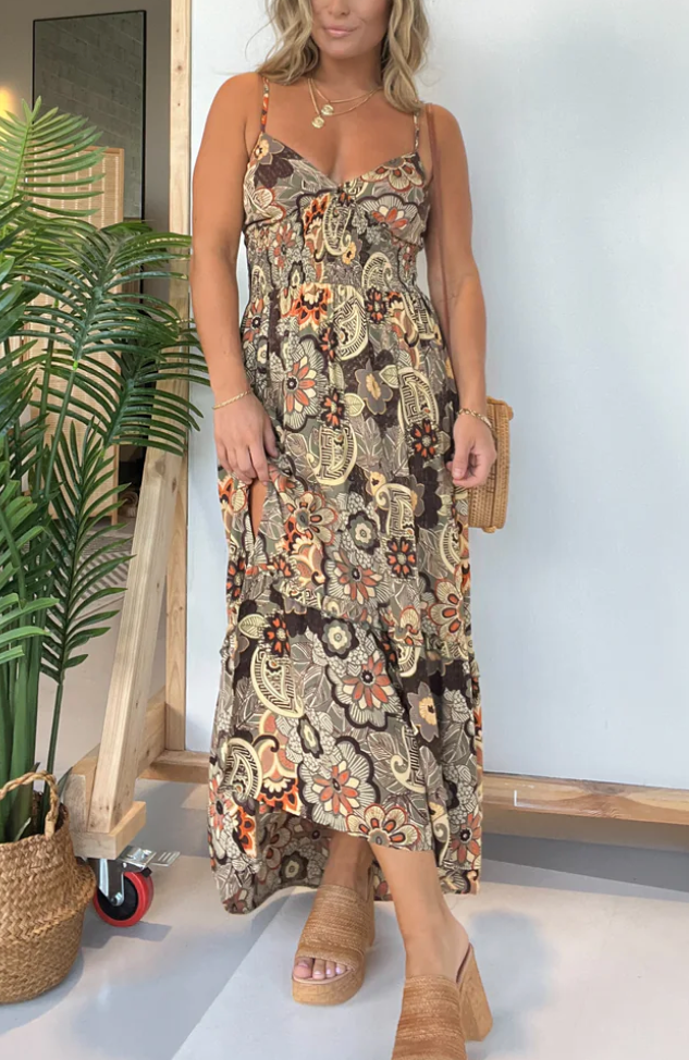 Into the Wild Maxi Dress