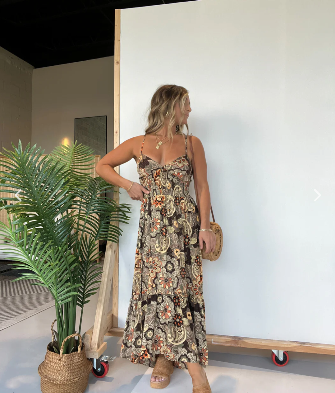 Into the Wild Maxi Dress