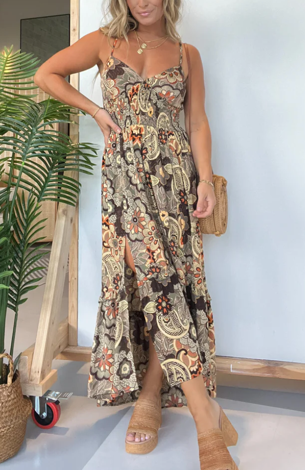 Into the Wild Maxi Dress