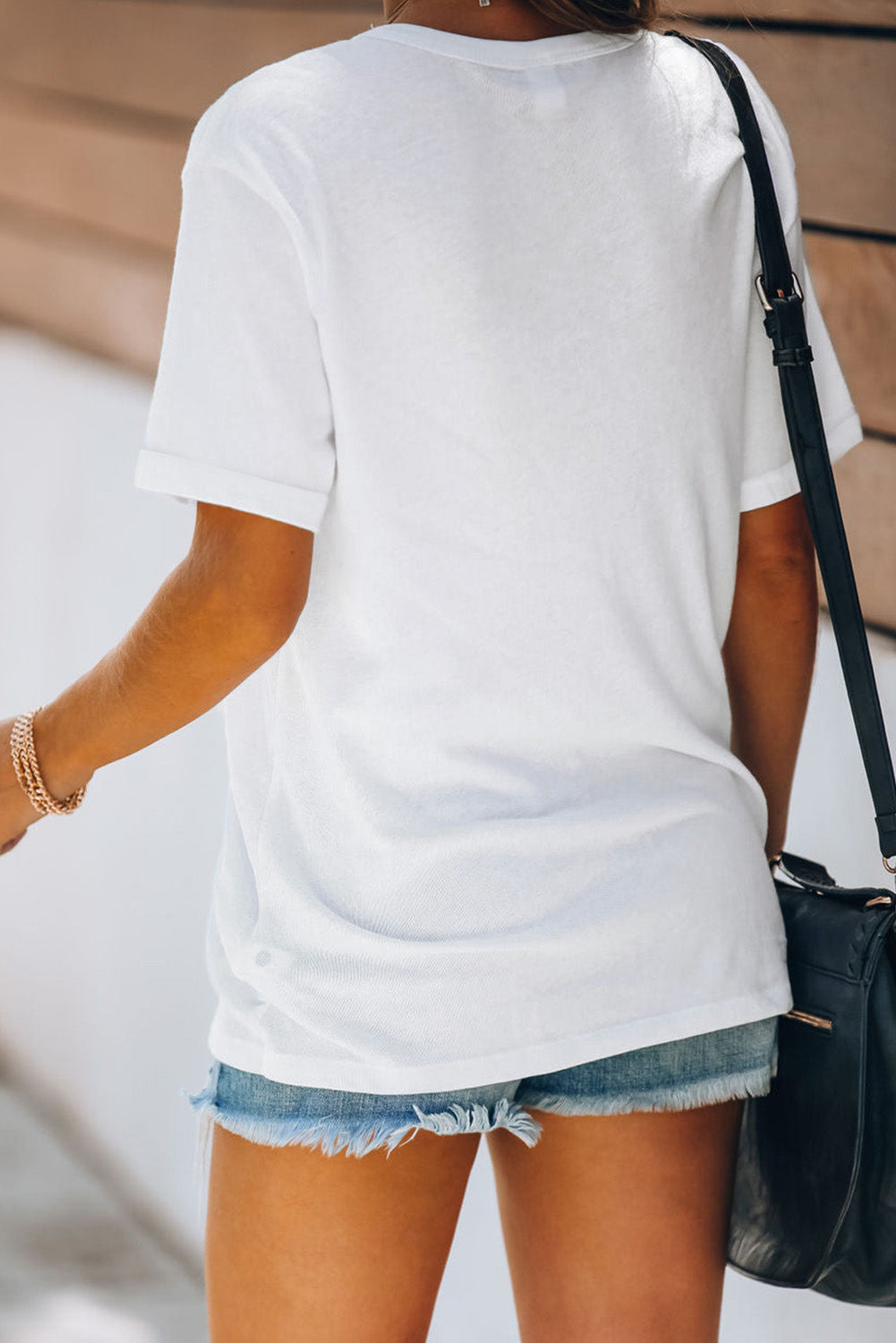 Casual Pick Up Truck Print Graphic Tee