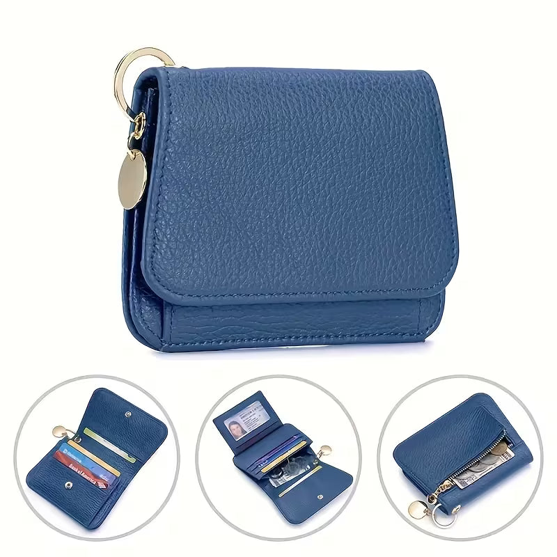 Aure Paris RFID Blocking Leather Wallet with Card Holder & Coin Pocket
