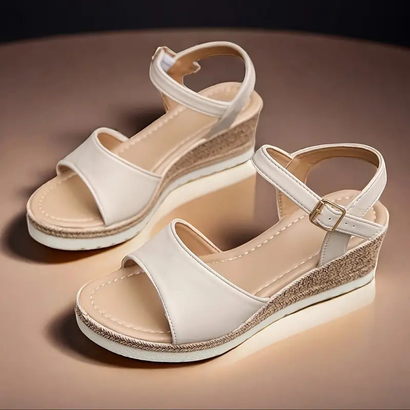 🔥Last Day 70% OFF -Women's Comfort Classic Wedge Bowtie Slide Sandals