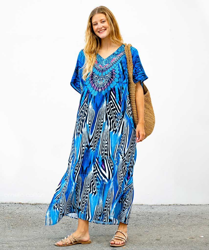 Loose, casual Caftan - Aure Paris