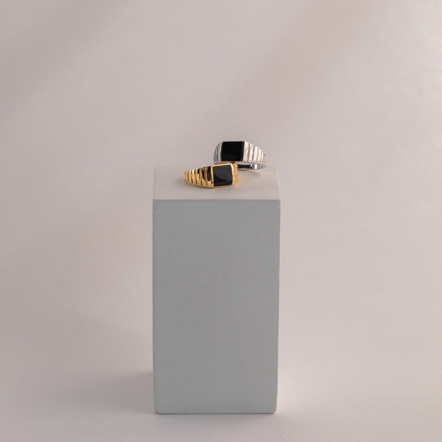 Black Signet Ring