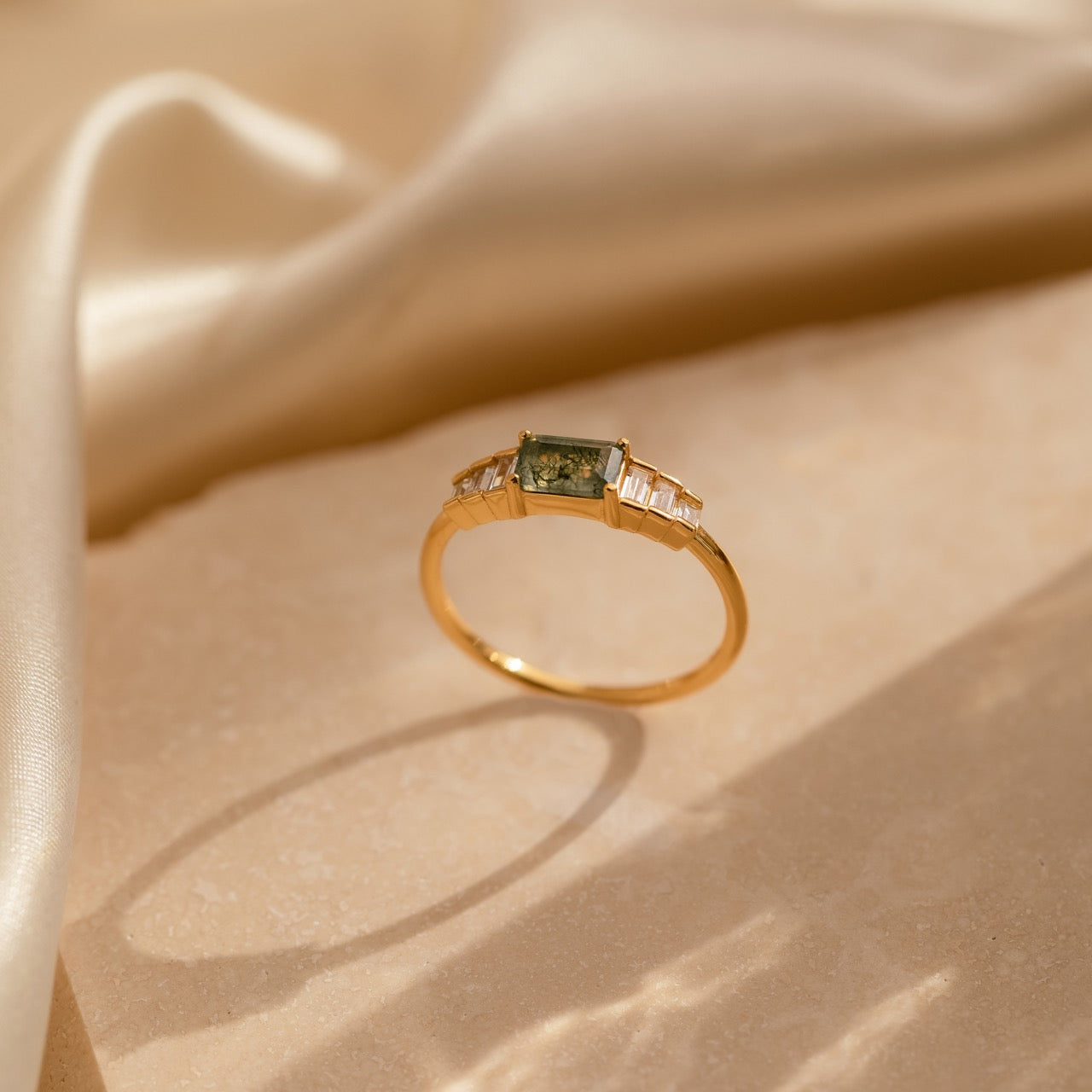 Agate Statement Ring