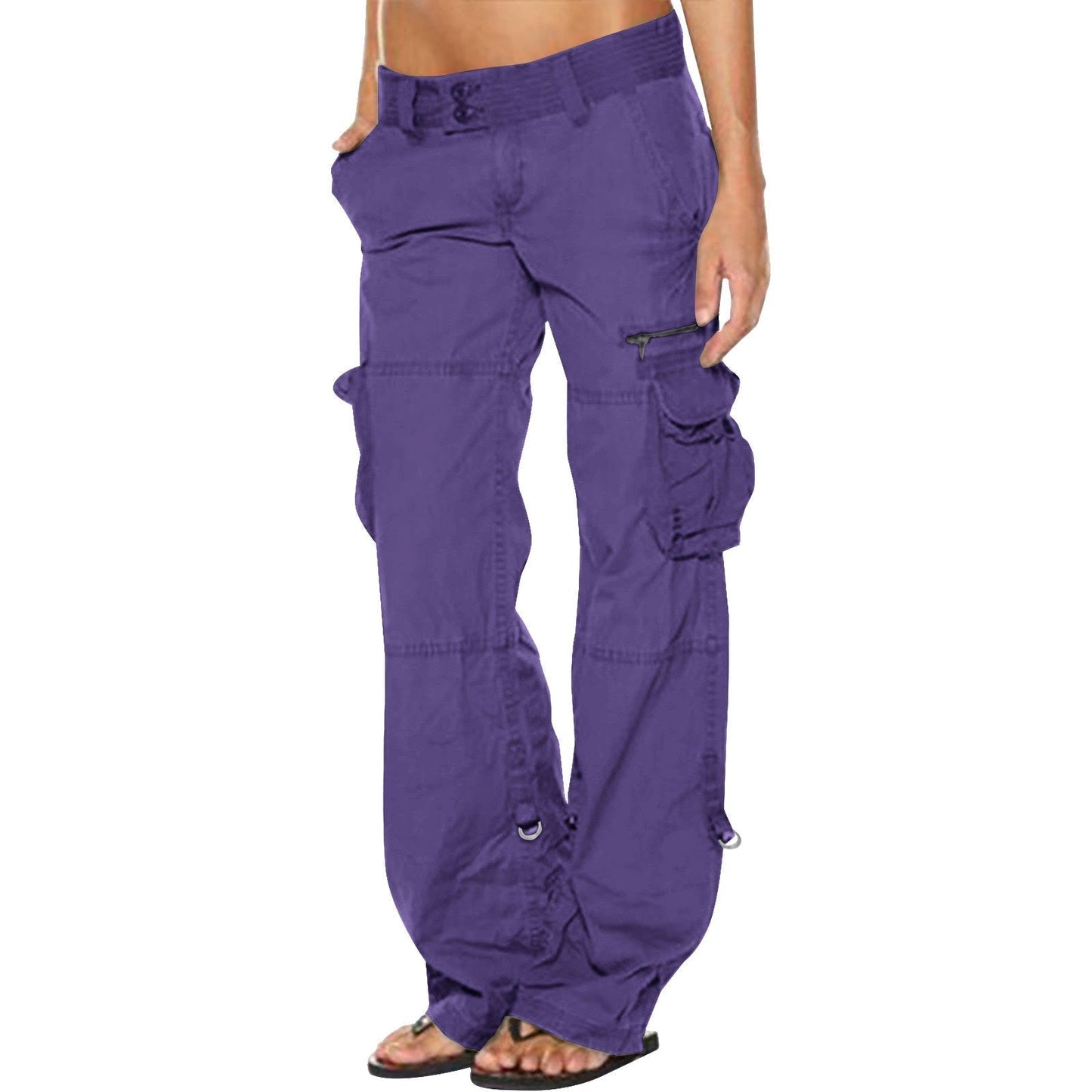 ✨Women's Vintage Wide Leg Cargo Pants
