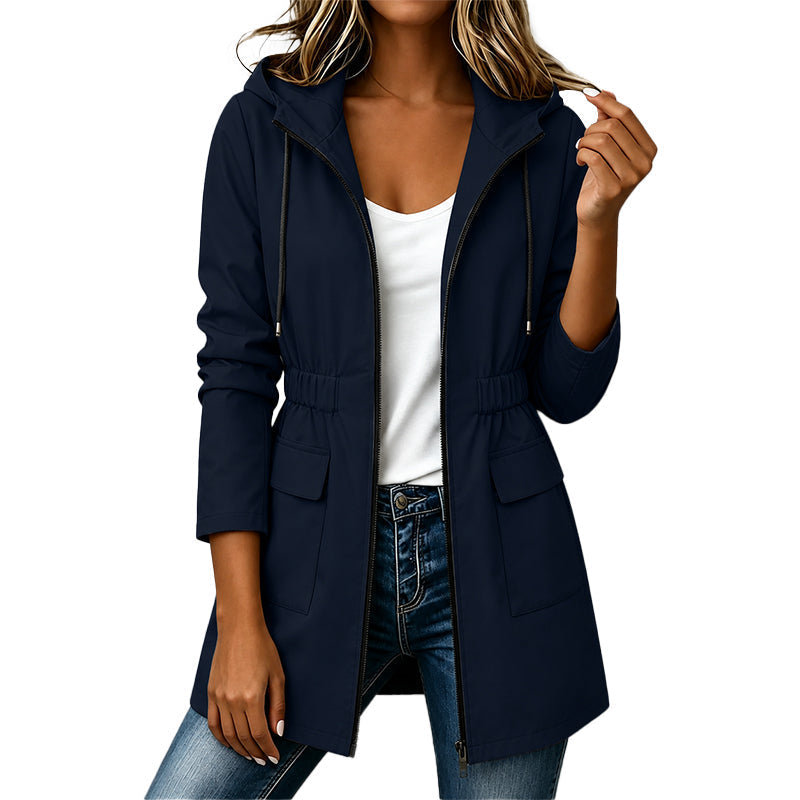 π§οΈ Women's Water Resistant Hooded Rain Jacket β Lightweight Protection Meets Everyday Style