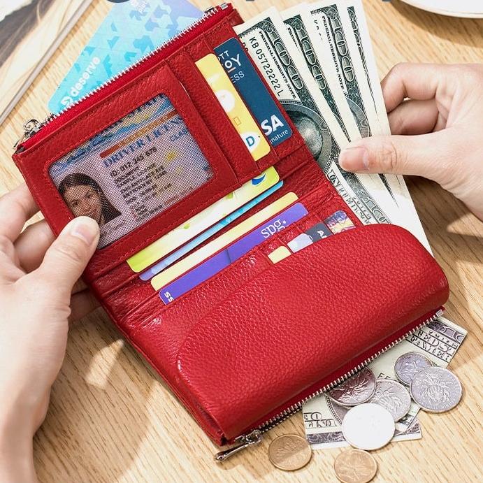 Last Day 49% OFF Unisex Pebble Leather Wallet