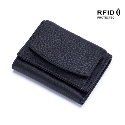 ✨Last Day 49% OFF✨New Genuine Leather RFID Blocking Card Holder Organizer Pocket Mini Wallet Buy 2 Get Free Shipping Today