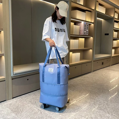 2025 New Large Capacity Travel Bag Universal Wheel Removable