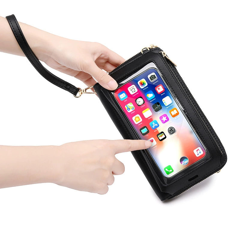 Cell Phone Purse Crossbody Bags for Women with Touchscreen
