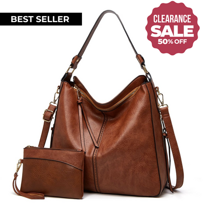 Luxury Anti-Theft Handbag with FREE Pouch Wallet
