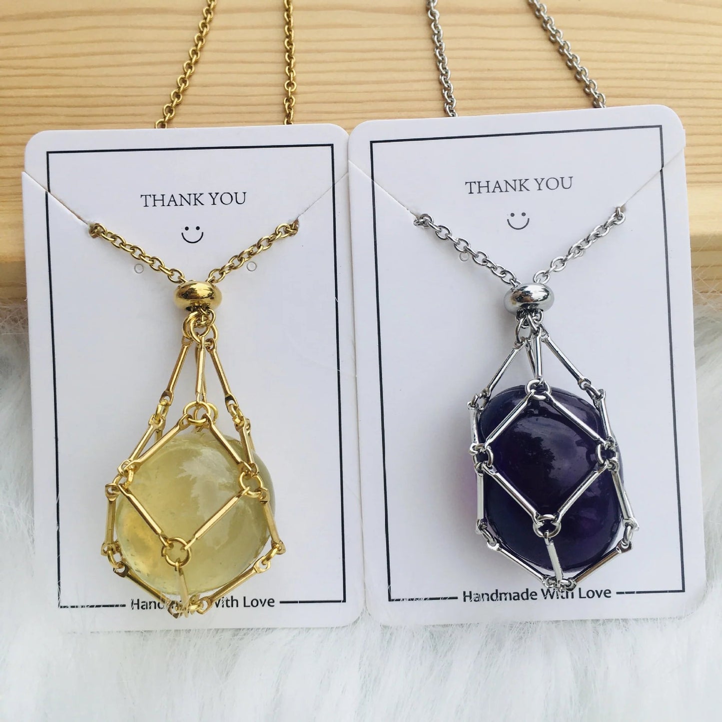 2025 Crystal Stone Holder Necklace