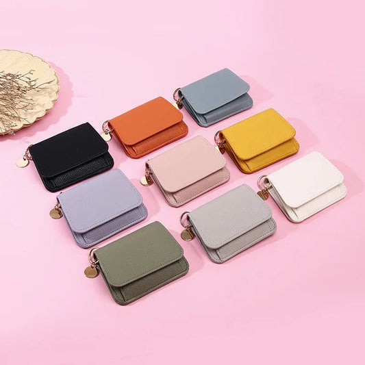 Aure Paris RFID Blocking Leather Wallet with Card Holder & Coin Pocket
