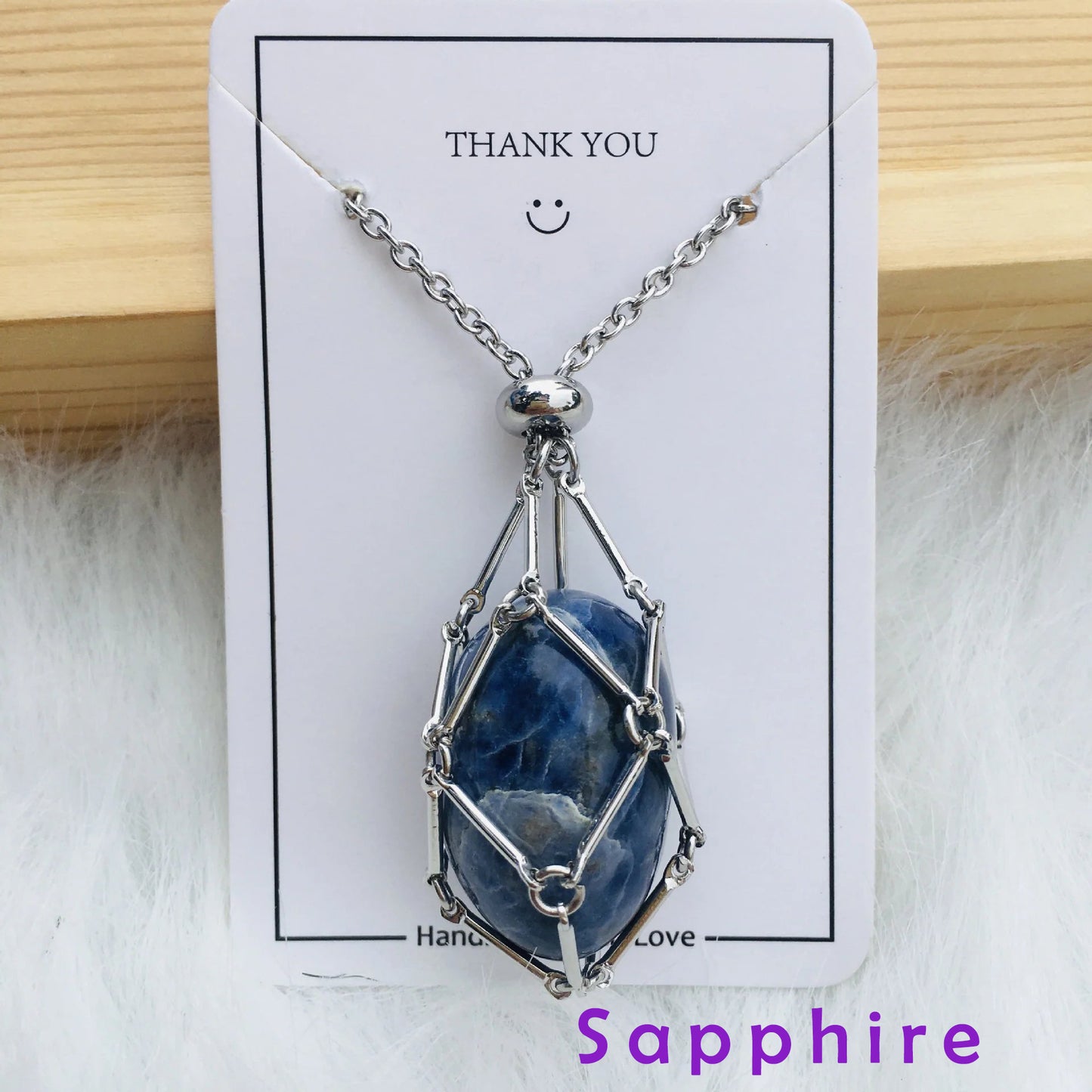 2025 Crystal Stone Holder Necklace