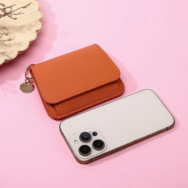 Aure Paris RFID Blocking Leather Wallet with Card Holder & Coin Pocket