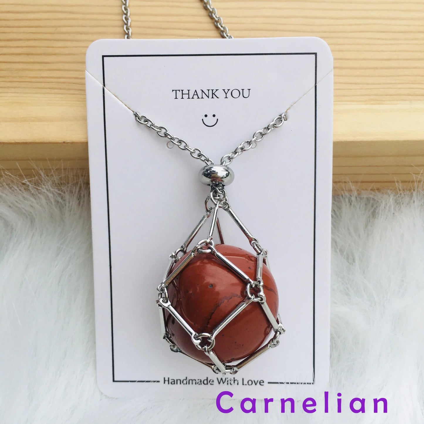 2025 Crystal Stone Holder Necklace