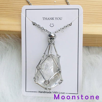 2025 Crystal Stone Holder Necklace