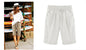 Women's Casual Soft Solid Drawstring Shorts Plus Size Ten Color