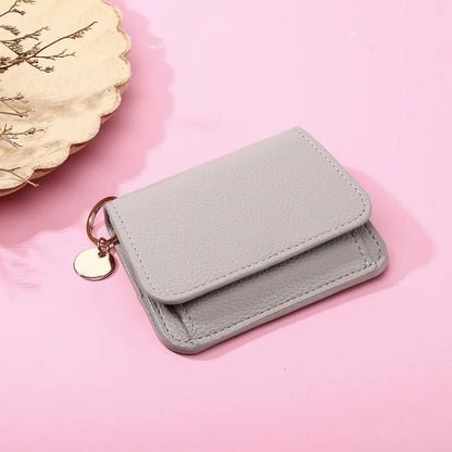 Aure Paris RFID Blocking Leather Wallet with Card Holder & Coin Pocket