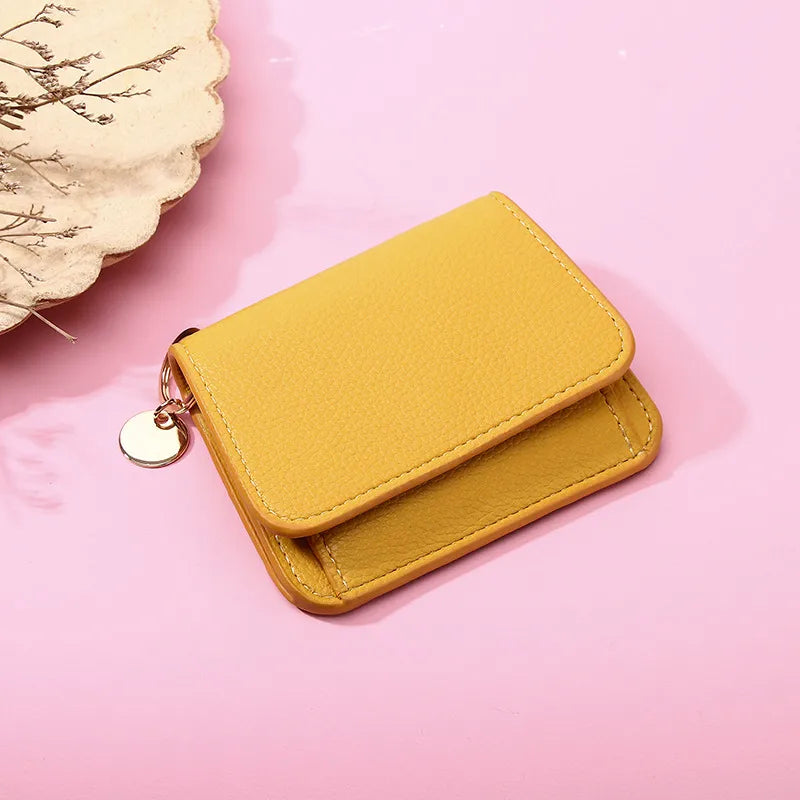 Aure Paris RFID Blocking Leather Wallet with Card Holder & Coin Pocket