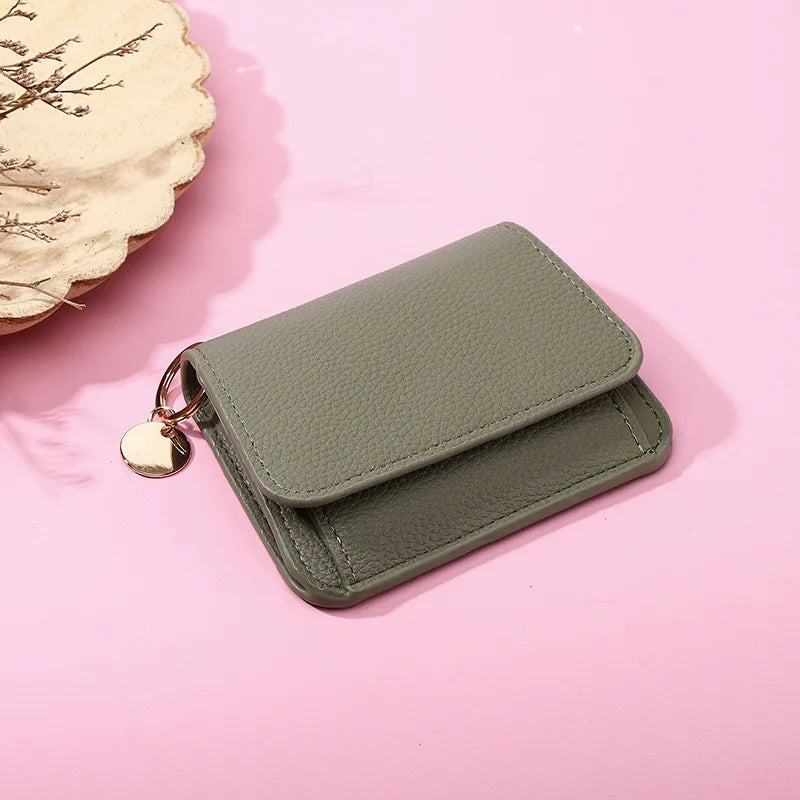 Aure Paris RFID Blocking Leather Wallet with Card Holder & Coin Pocket