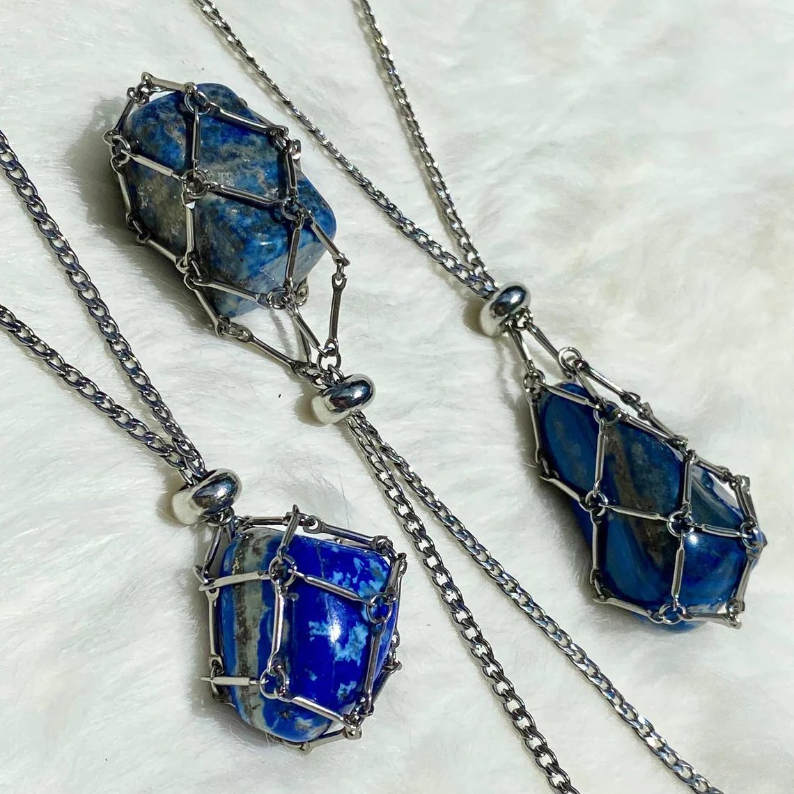 2025 Crystal Stone Holder Necklace