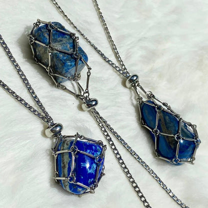 2025 Crystal Stone Holder Necklace