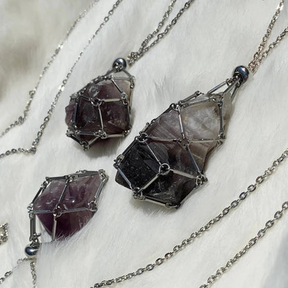 2025 Crystal Stone Holder Necklace