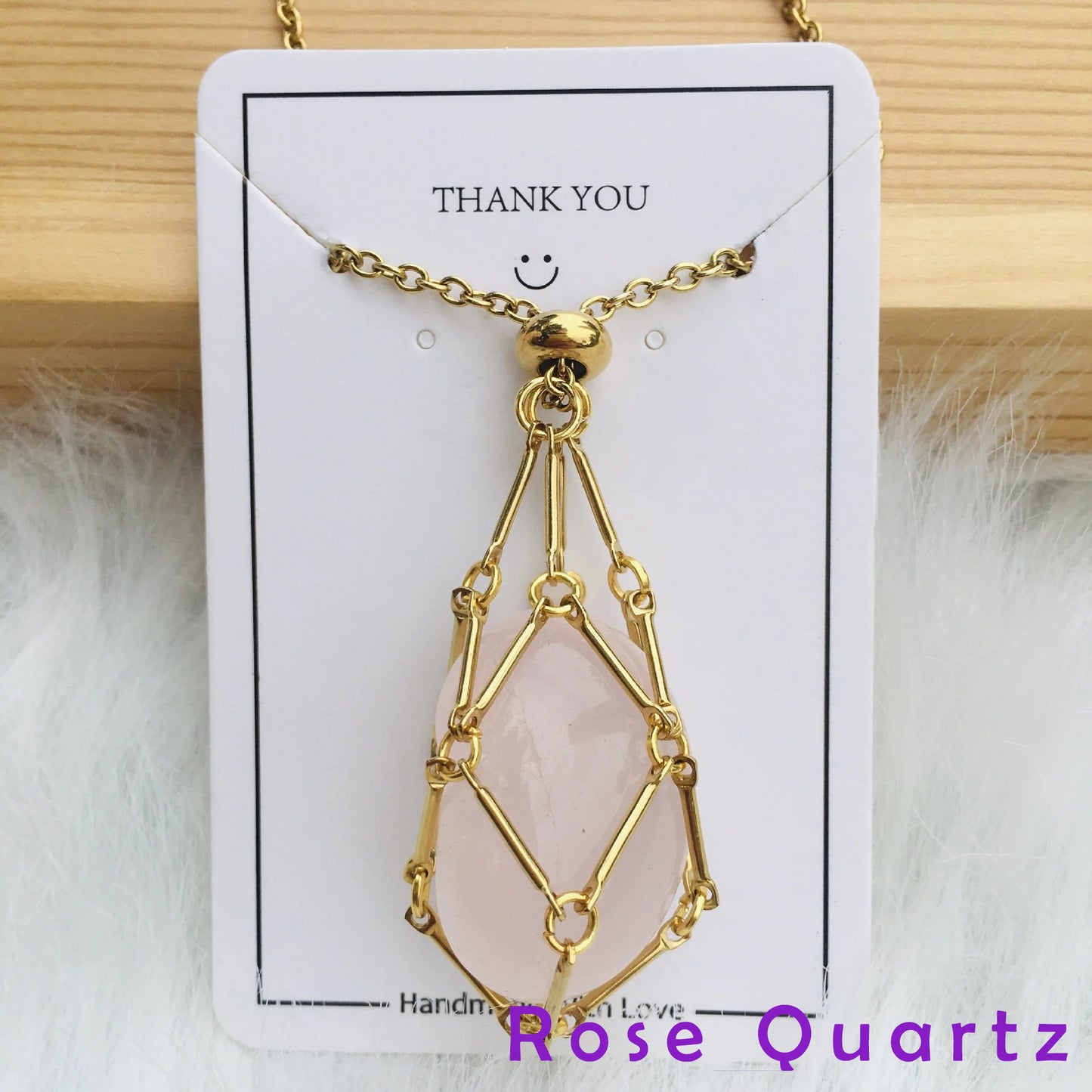 2025 Crystal Stone Holder Necklace