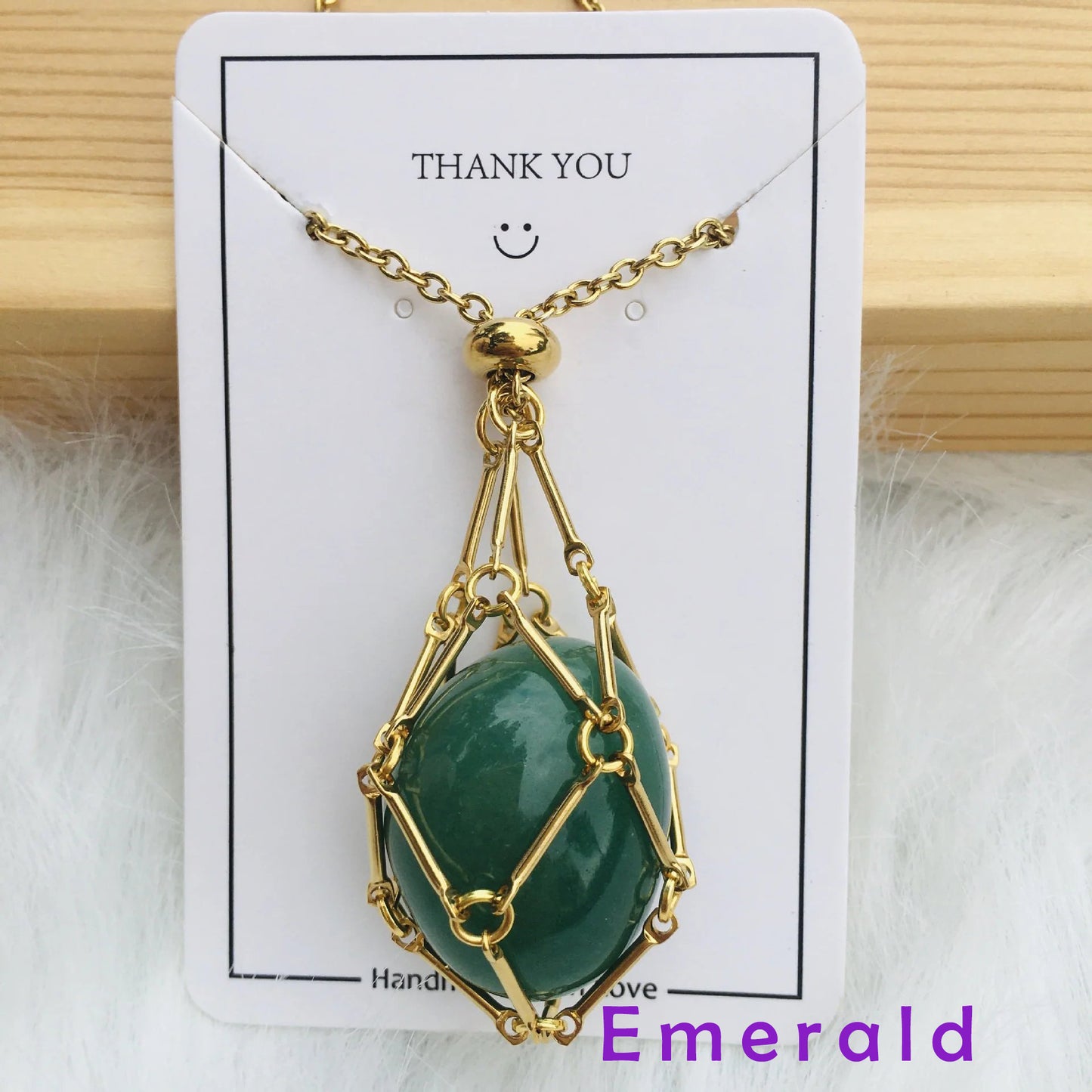 2025 Crystal Stone Holder Necklace
