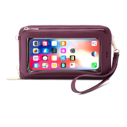 Cell Phone Purse Crossbody Bags for Women with Touchscreen