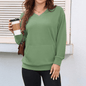 Women’s Hoodless V-Neck Hoodie with Pockets
