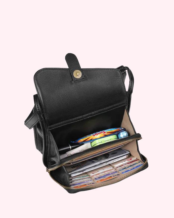 Hot Sales Multifunction Crossbody Leather Bag