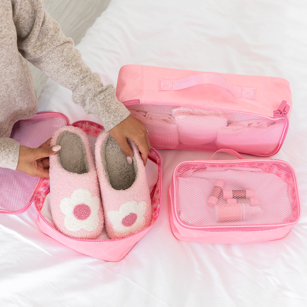 Bubblegum Pink Packing Cubes