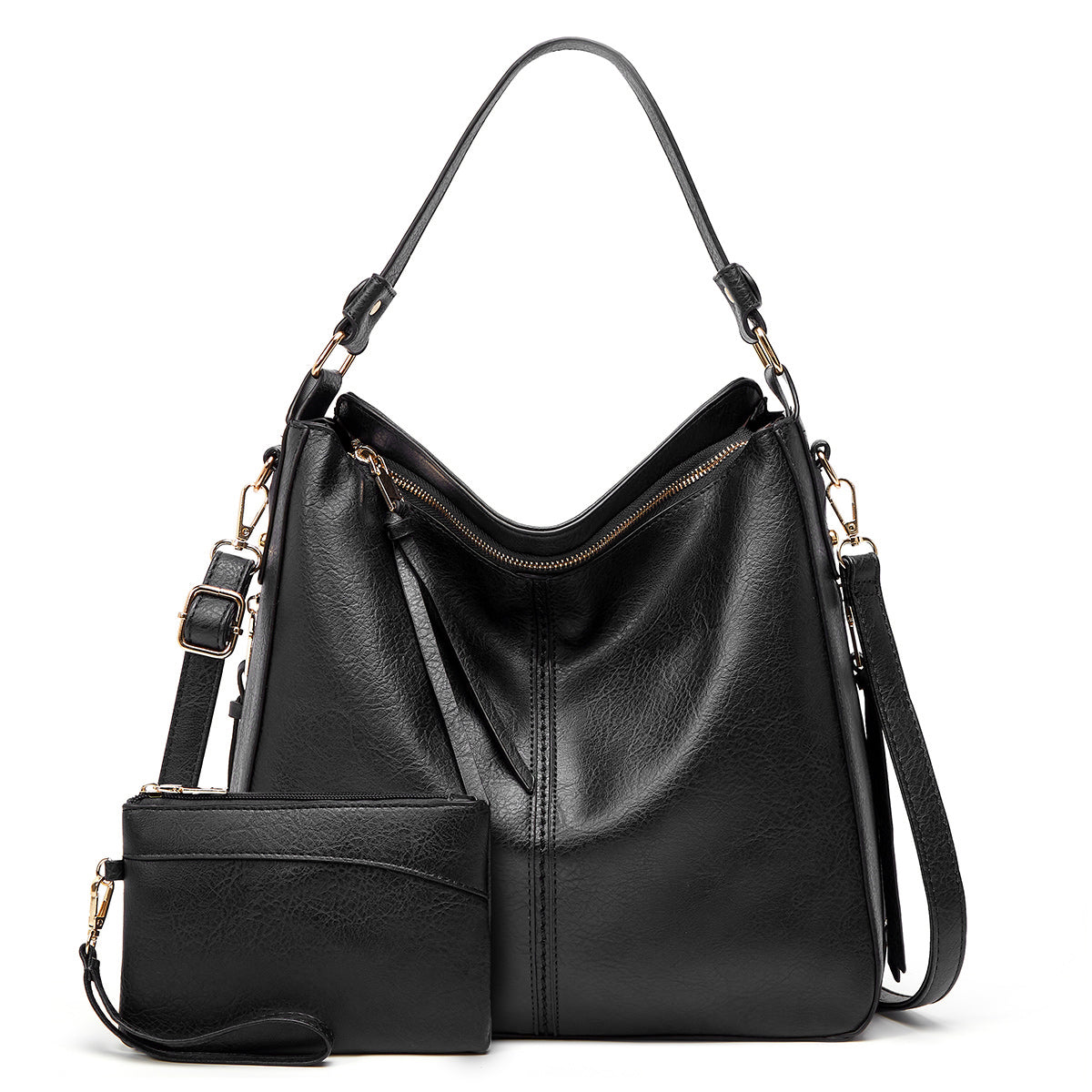 Luxury Anti-Theft Handbag with FREE Pouch Wallet