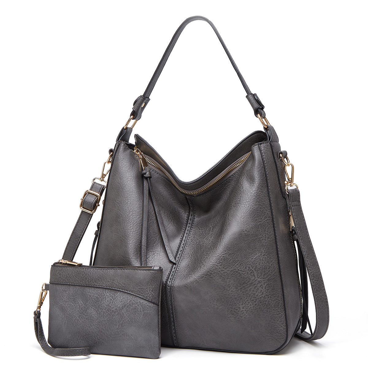 Luxury Anti-Theft Handbag with FREE Pouch Wallet