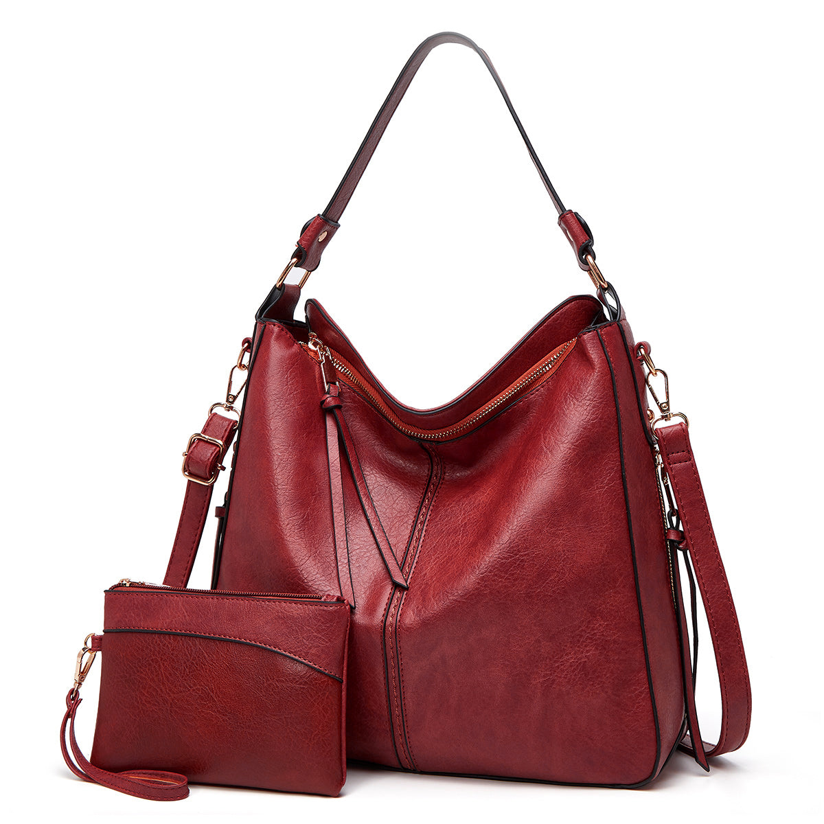 Luxury Anti-Theft Handbag with FREE Pouch Wallet