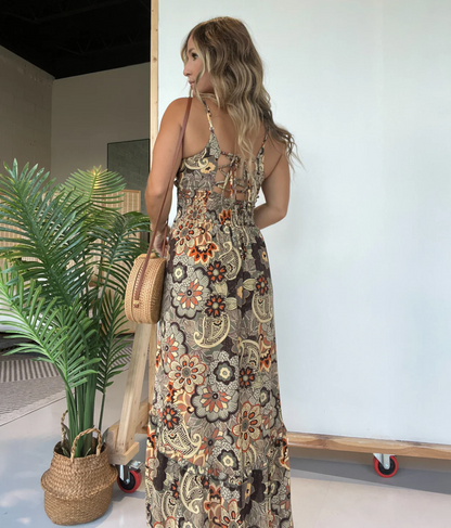 Into the Wild Maxi Dress