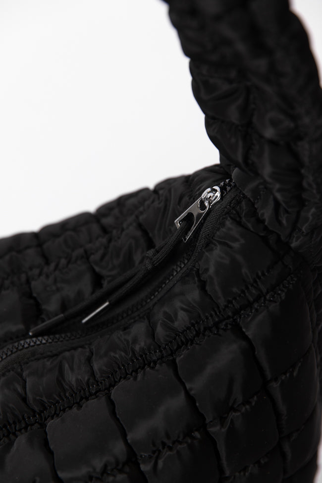 Black Quilted Carry All Bag DOORBUSTER- Coming Soon