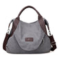 Large Casual Canvas Tote Shoulder Bag