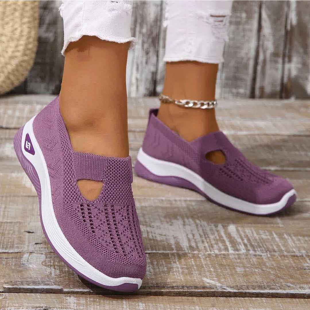 Women's Woven Orthopedic Breathable Soft Shoes