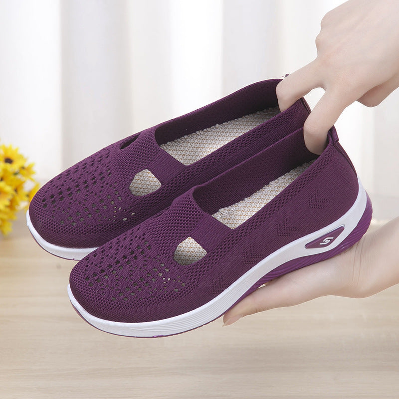 Women's Woven Orthopedic Breathable Soft Shoes
