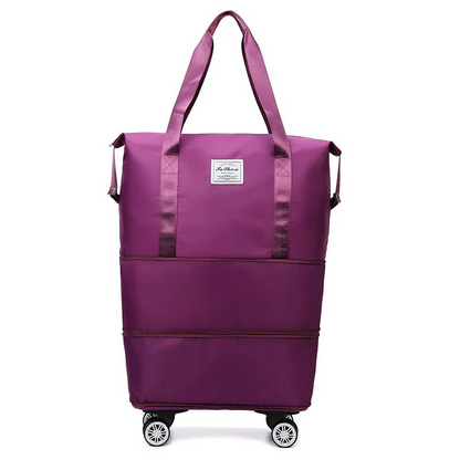 2025 New Large Capacity Travel Bag Universal Wheel Removable