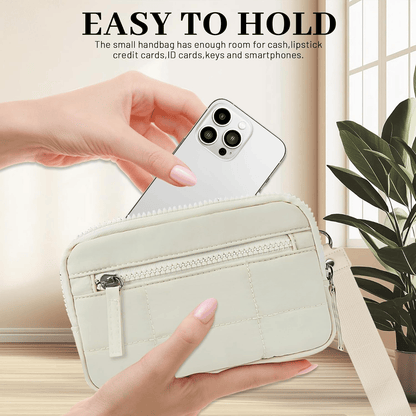 🎁 Puffer Wristlet Wallet Fits Phone