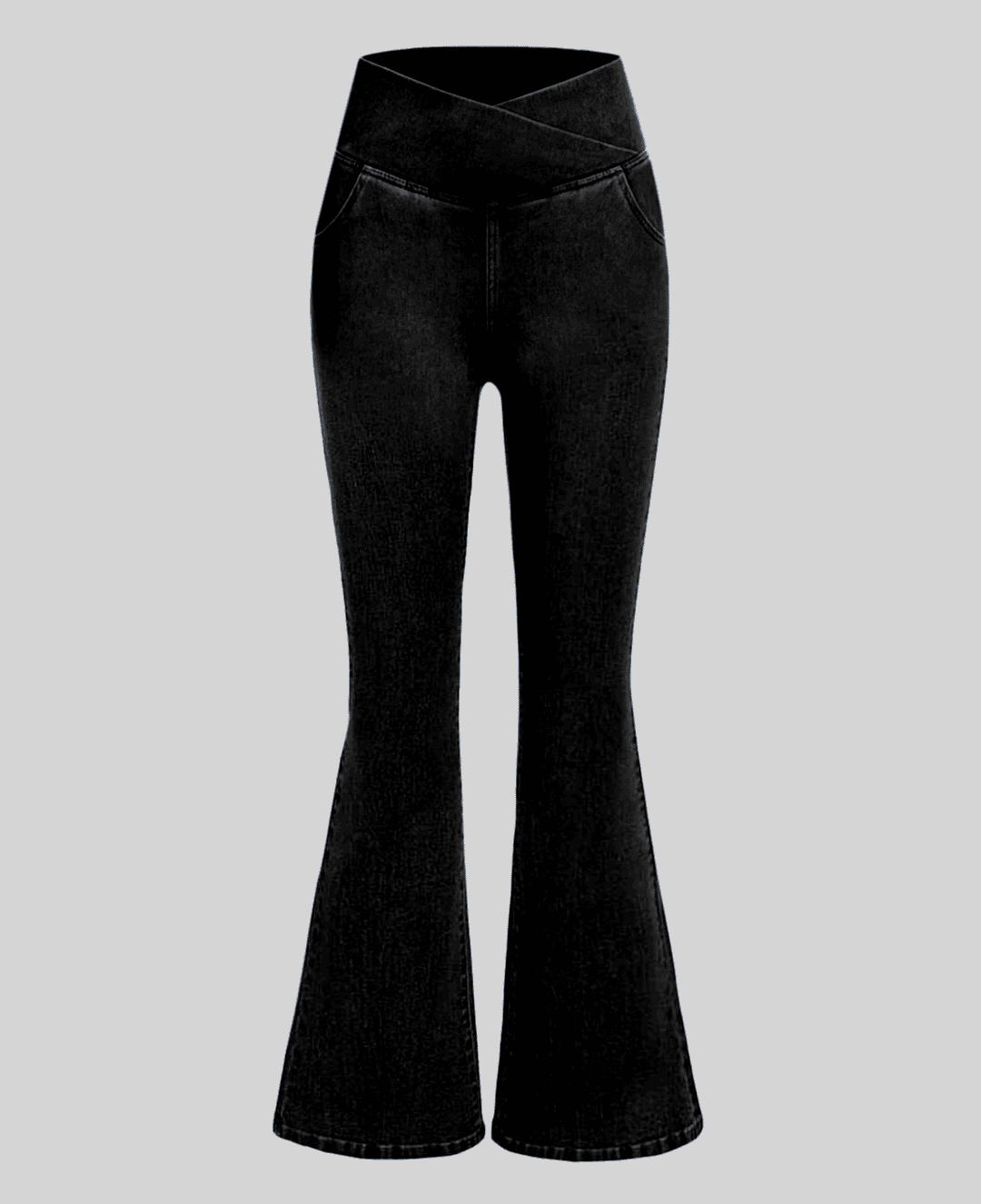 Jeans High Waisted Crossover