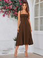 ✨Last Day 49% OFF✨Ruched Bust Split Thigh Cami Dress-Buy 2 Get Free Shipping Today