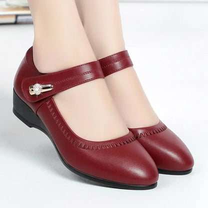 Aure Paris– Elegant Mid-Heel Comfort Shoes