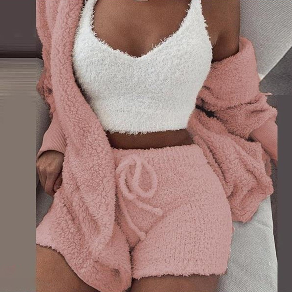 Elegant Cozy Knit Matching Set